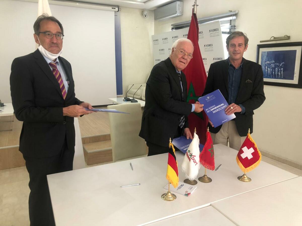 Signature d’une convention entre l’ASMEX, la GIZ et SIPPO Un programme de soutien aux producteurs de dattes de la région de Zagora est lancé
